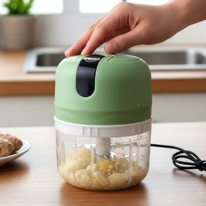 Mini Electric Food Processor & Vegetable Chopper, garlic Chopper / Machine  (250 ML)