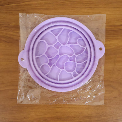 Multipurpose Folding Silicone Facial Ice Bath Bowl