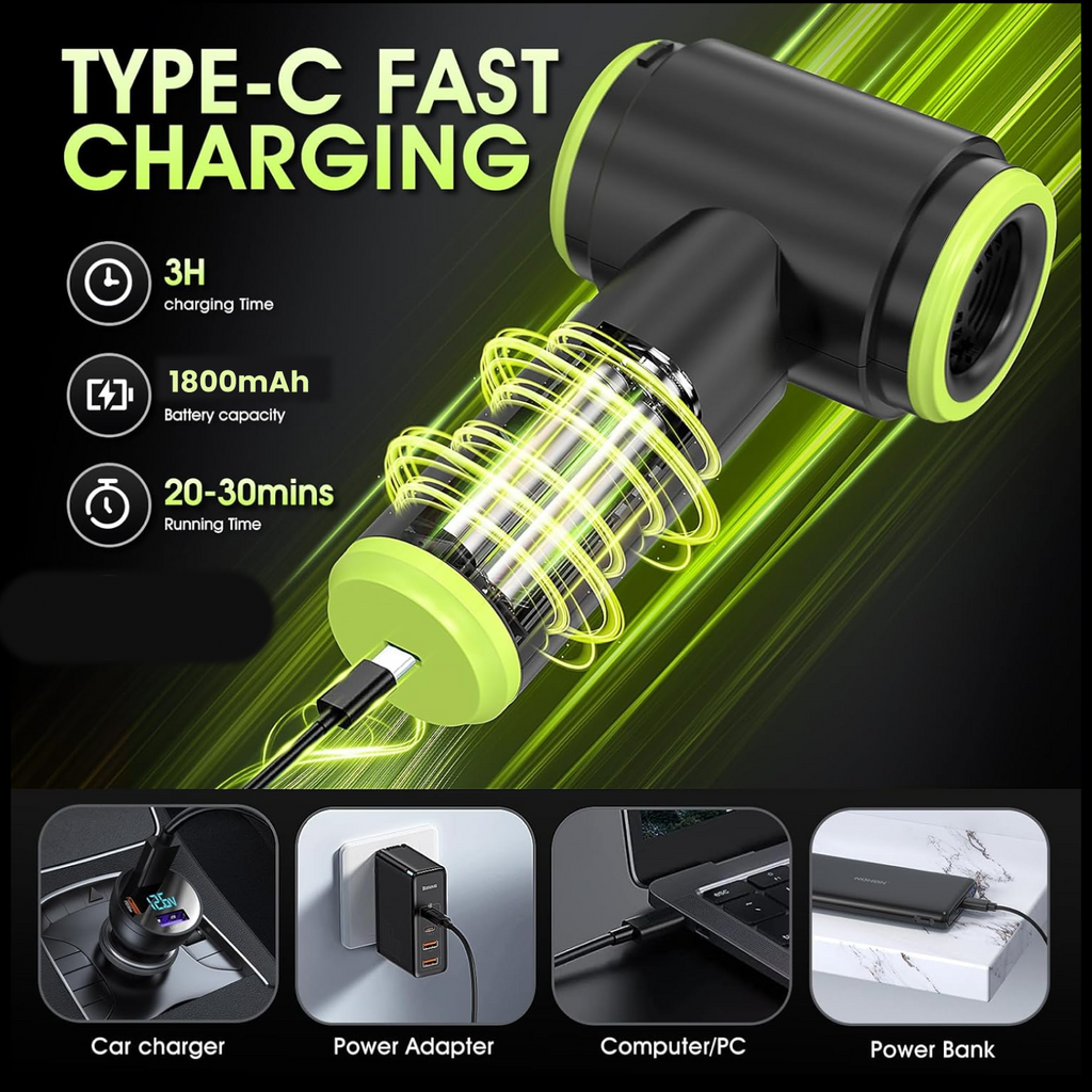 Wireless Powerful Car Vacuum Cleaner™