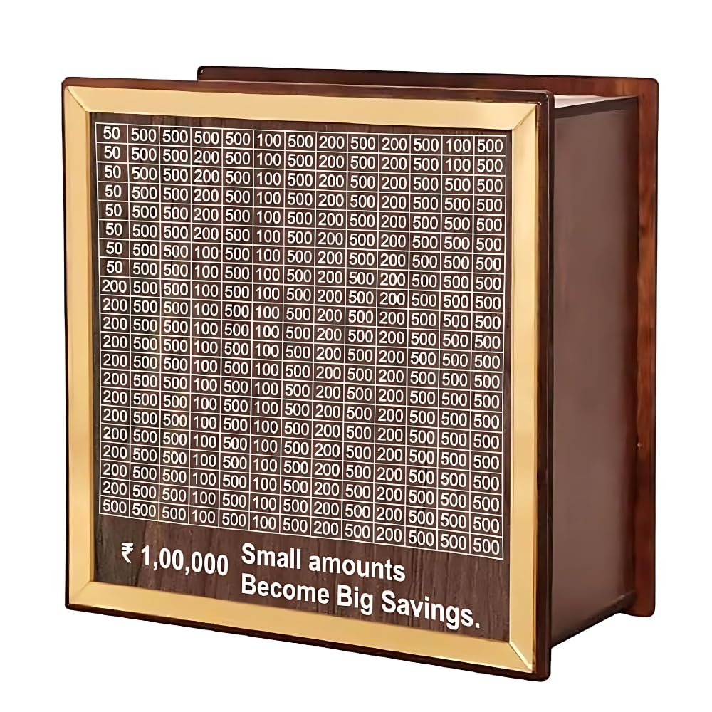 Reusable Wooden Money Saving Box™