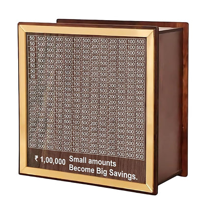 Reusable Wooden Money Saving Box™