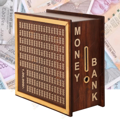 Reusable Wooden Money Saving Box™