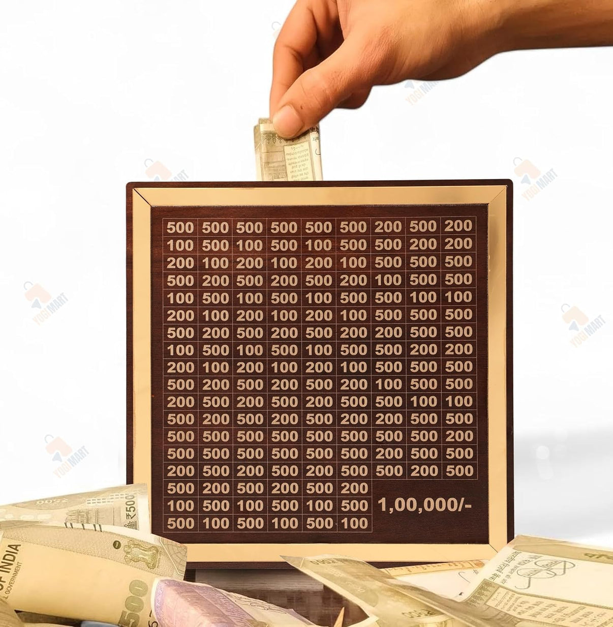 Reusable Wooden Money Saving Box™