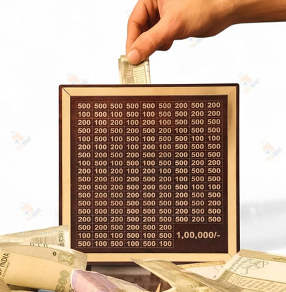 Reusable Wooden Money Saving Box™